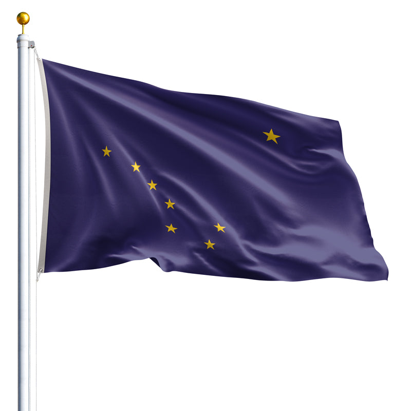 The Alaska state flag