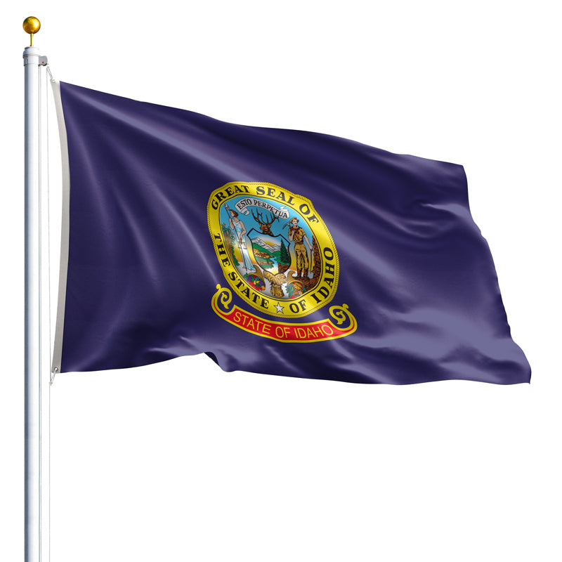 The Idaho state flag