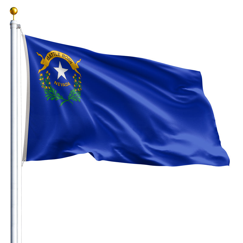 The Nevada state flag