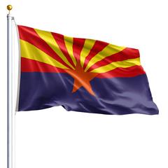 The Arizona state flag