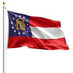 The Georgia state flag