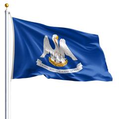 The Louisiana state flag