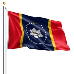 The Mississippi state flag
