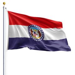 The Missouri state flag