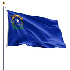 The Nevada state flag
