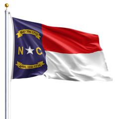 The North Carolina state flag