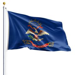 The North Dakota state flag