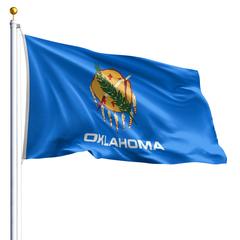 The Oklahoma state flag
