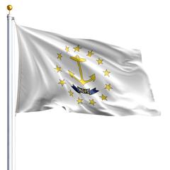 The Rhode Island state flag