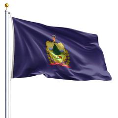 The Vermont state flag